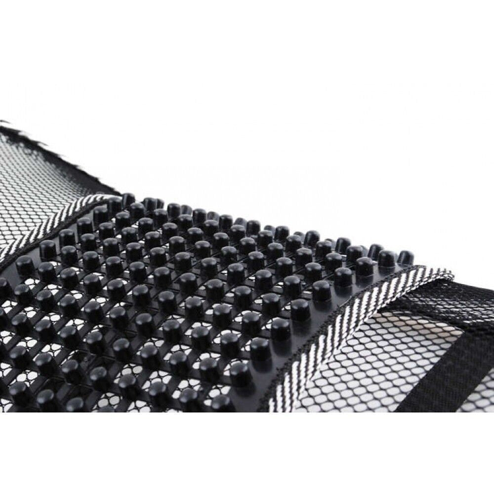 Orthopädische Rückenstütze Mesh Massagefunktion Stuhl Autositz Ergonomisch