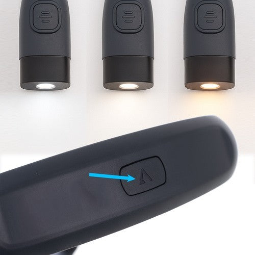 LED Halslampe zum Lesen–Wiederaufladbare USB-C Leselampe mit 3 Lichtmodi IZOXIS