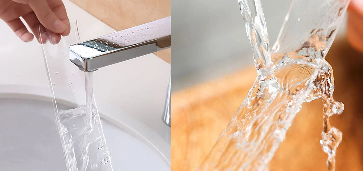 Transparentes doppelseitiges Klebeband 3m – Waschbar, spurlos & wiederverwendbar