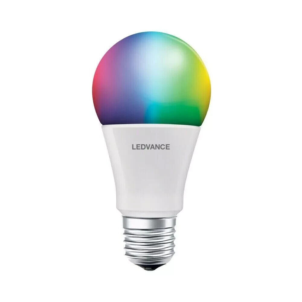LEDVANCE Smart+ E27 Multicolor 8,5W WLAN Bluetooth Glühbirne – RGBW, Alexa & Google kompatibel