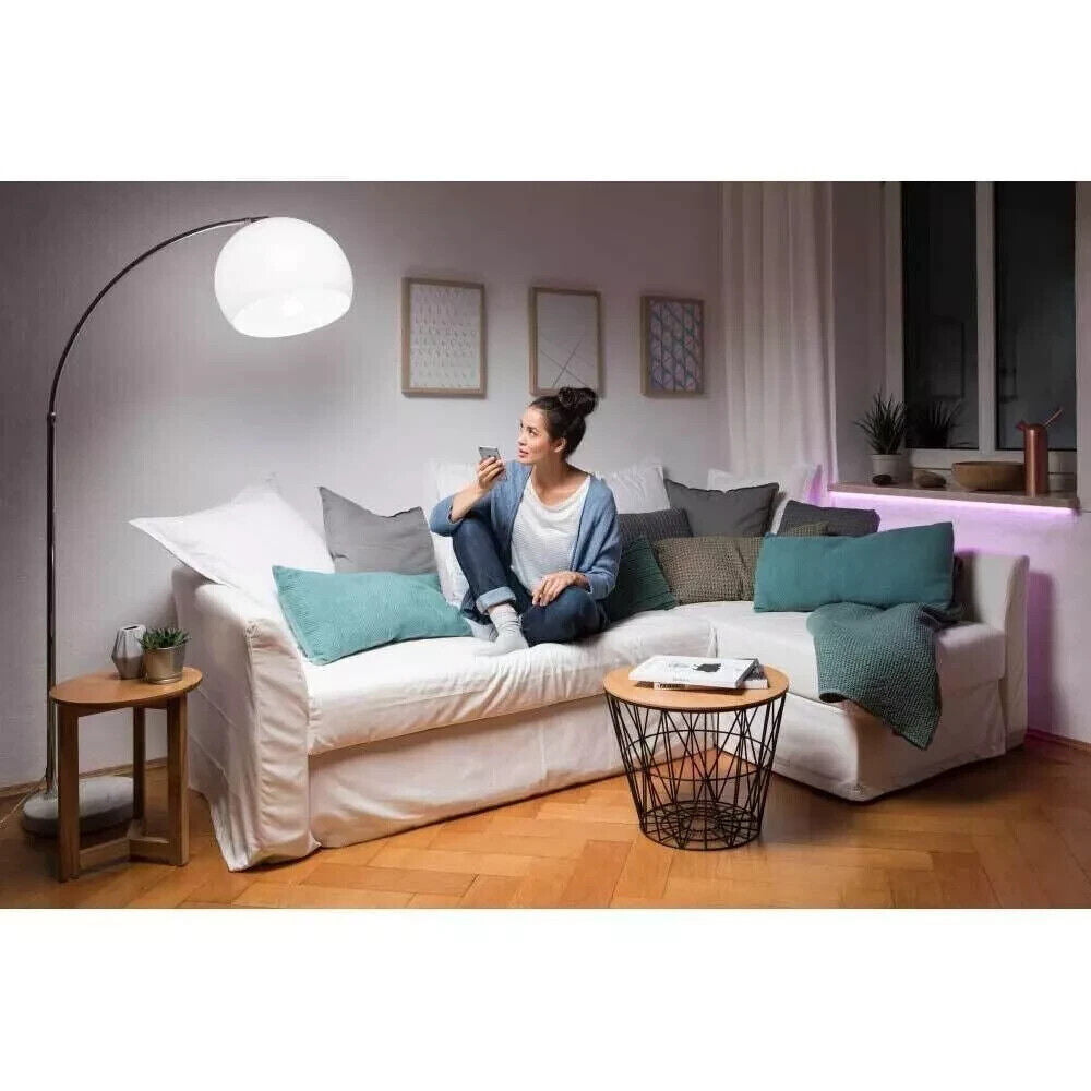 LEDVANCE Smart+ E27 Multicolor 8,5W WLAN Bluetooth Glühbirne – RGBW, Alexa & Google kompatibel