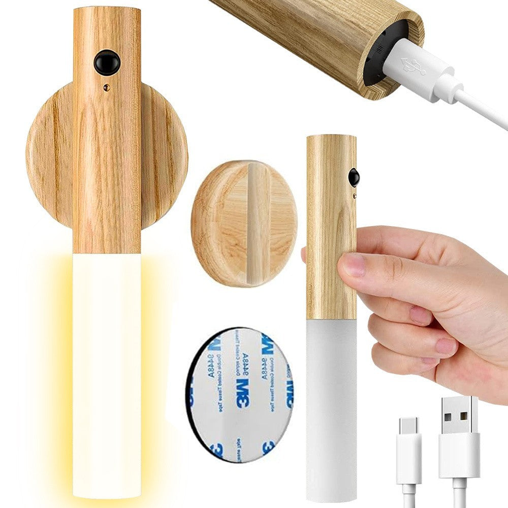 LED USB Unterbauleuchte Akku Schranklicht Wiederaufladbare mit Bewegungsmelder