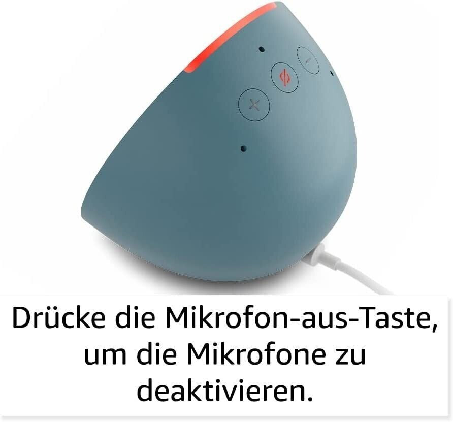 Echo Pop | Kompakter Alexa Smart Speaker mit vollem Klang & Bluetooth