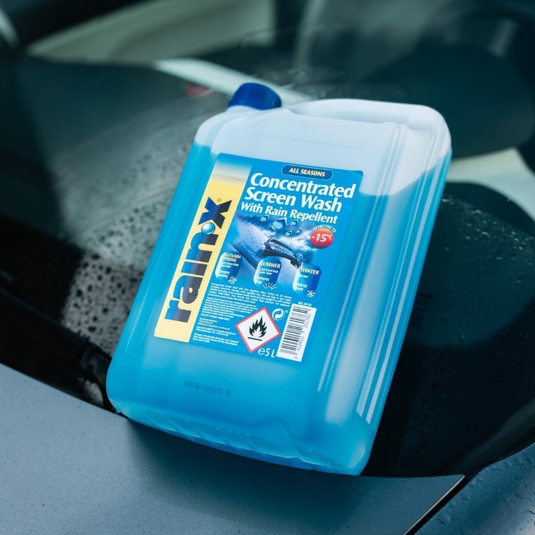 Rain-X Scheibenreiniger 5L Regenabweiser Frostschutz -20°C Klare Sicht Auto