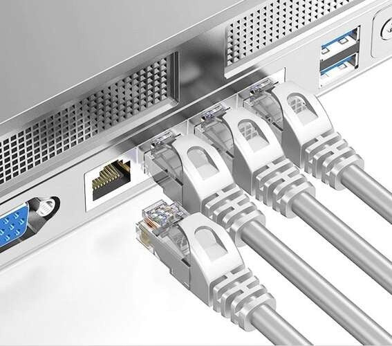 LAN-Kabel Cat 5 – 30 Meter RJ45 Ethernet Patchkabel für schnelle & stabile Netzwerkverbindungen, Robustes PVC, Vergoldete Stecker