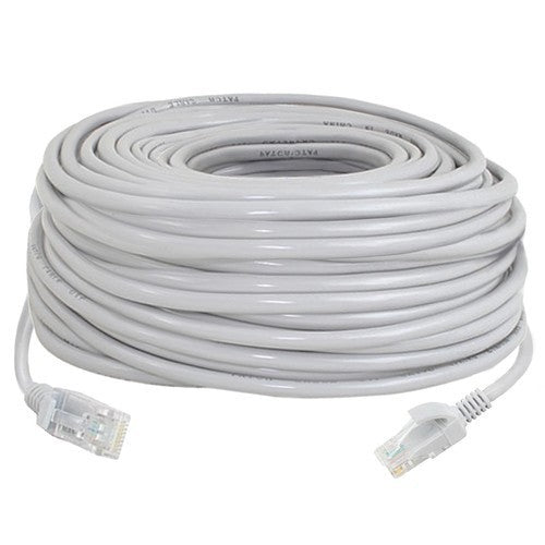 LAN-Kabel Cat 5 – 30 Meter RJ45 Ethernet Patchkabel für schnelle & stabile Netzwerkverbindungen, Robustes PVC, Vergoldete Stecker