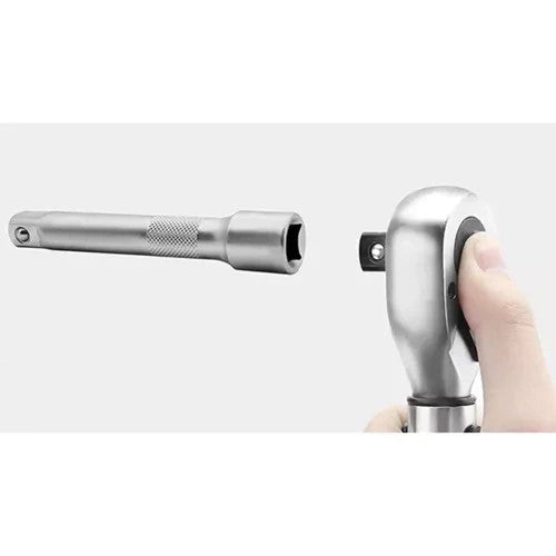 Drehmomentschlüssel 1/2" 28–210Nm + 17/19/21mm Stecknüsse & Verlängerung ⚙️