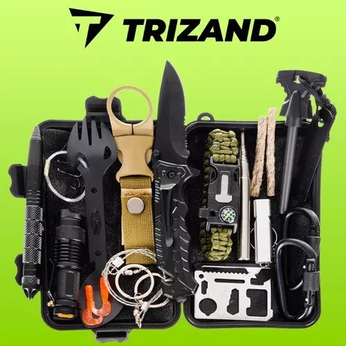 32-in-1 Survival Set Outdoor Camping Notfall Kit Multitool Gear Box 🧭🔥