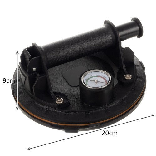 Starker Vakuumheber mit Pumpe & Manometer 200 kg Saugnapf Glas Fliesen