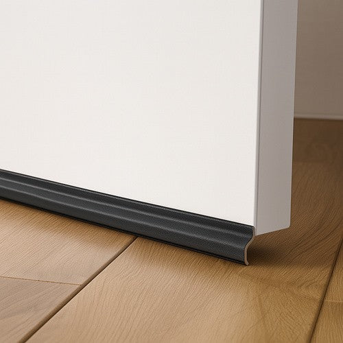 RUHHY Zugluftdichtung Schwarz 400cm 🏠 Tür Fenster Abdichtung selbstklebend