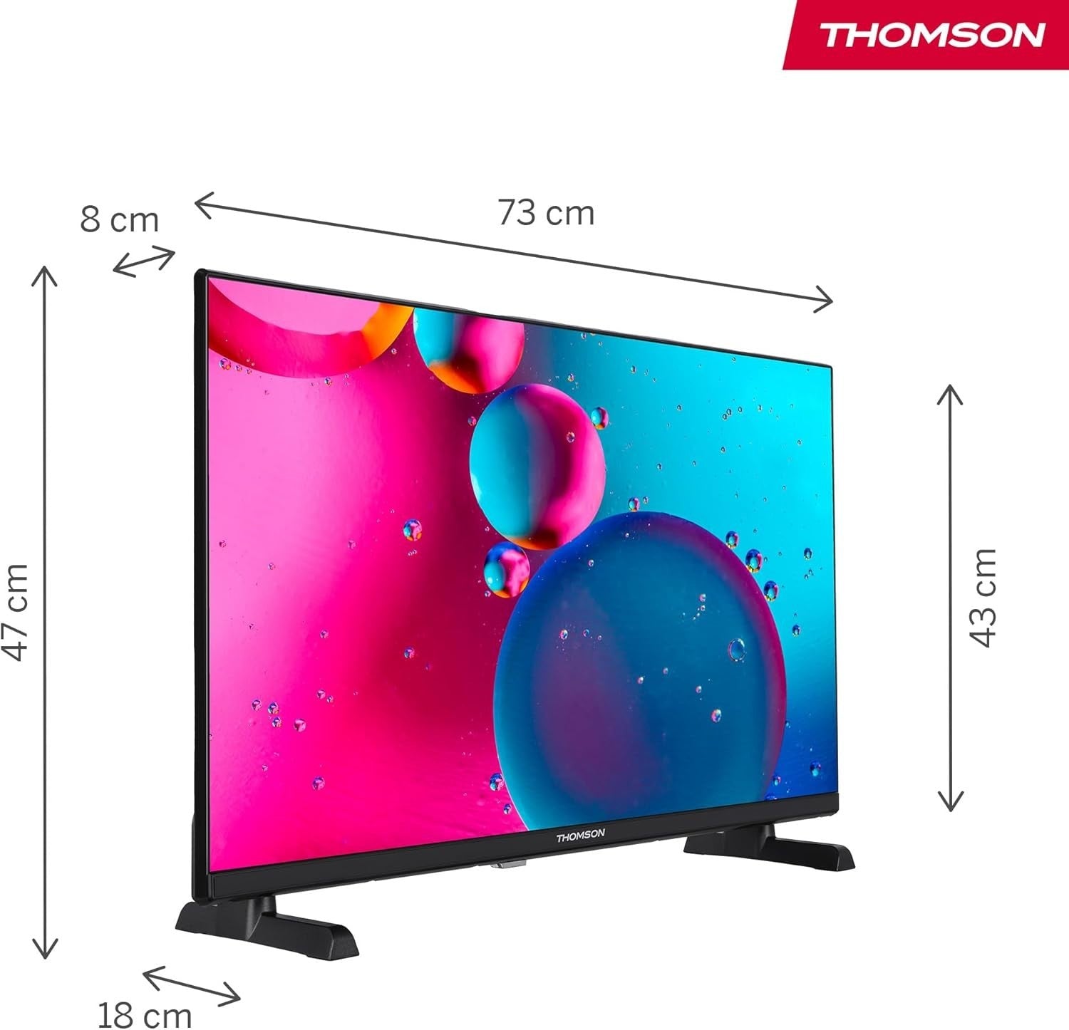 THOMSON 32 Zoll Smart TV HD LED Fire TV Alexa WLAN Triple Tuner HDMI 📺