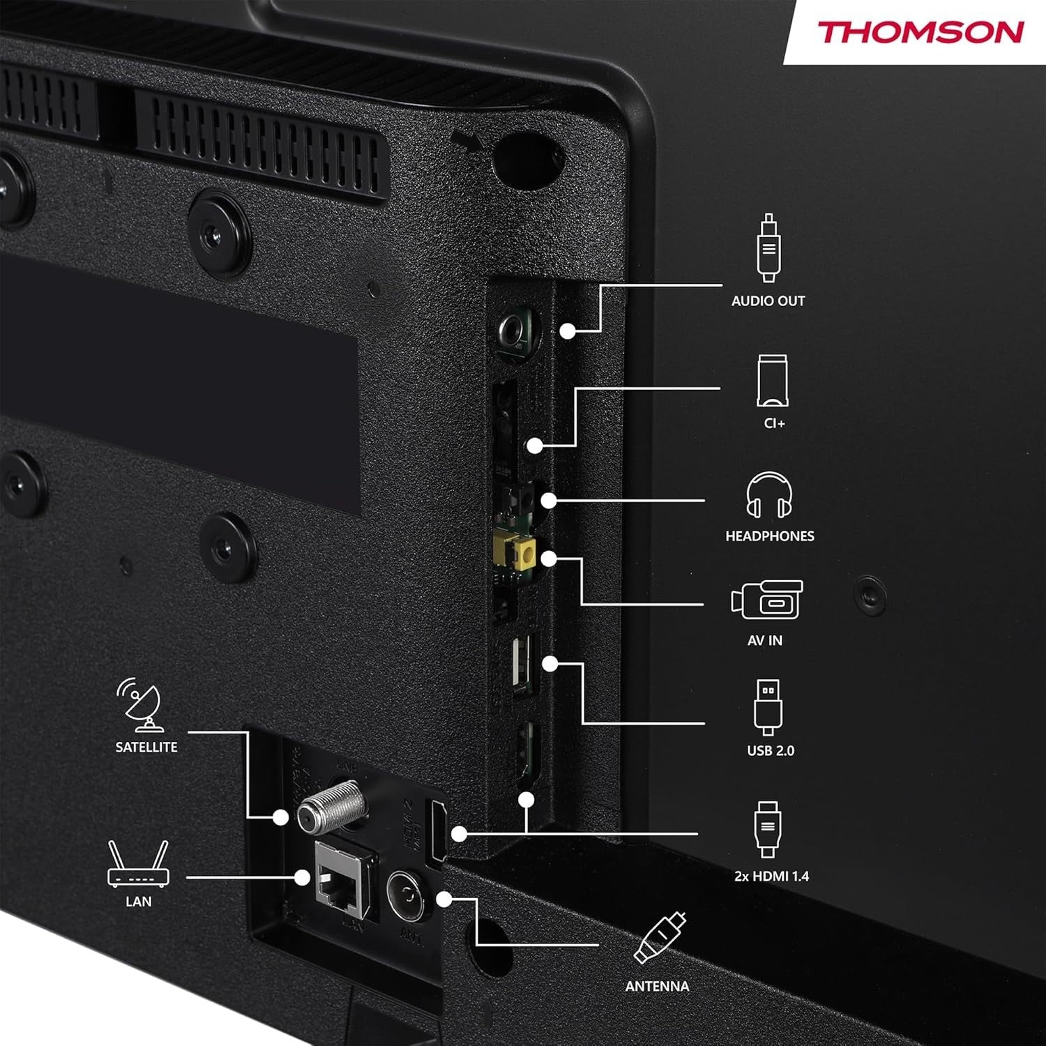 THOMSON 32 Zoll Smart TV HD LED Fire TV Alexa WLAN Triple Tuner HDMI 📺