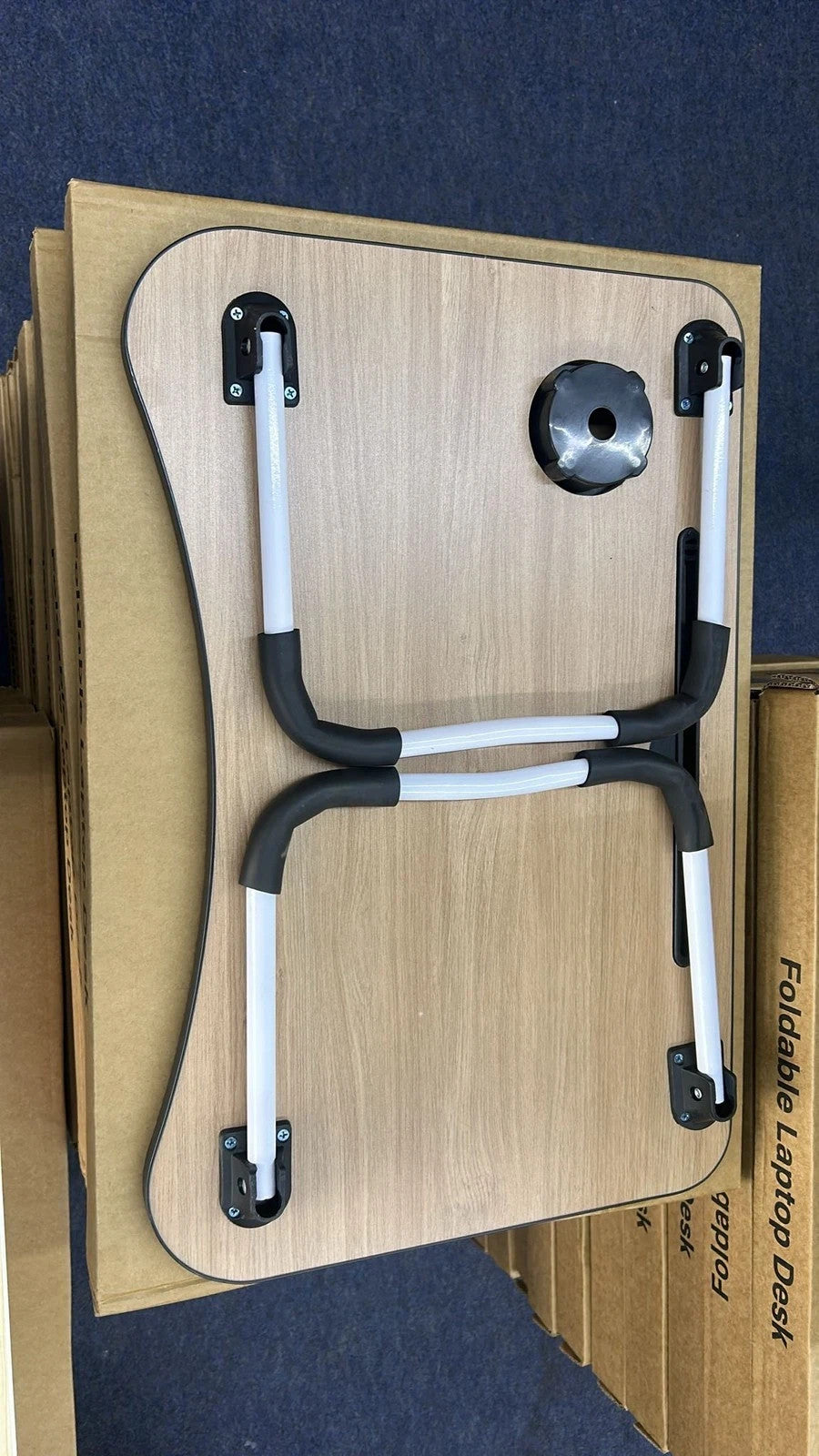 Klappbarer Laptoptisch Betttisch  Laptop Tablett Tisch für Sofa 60x40 cm