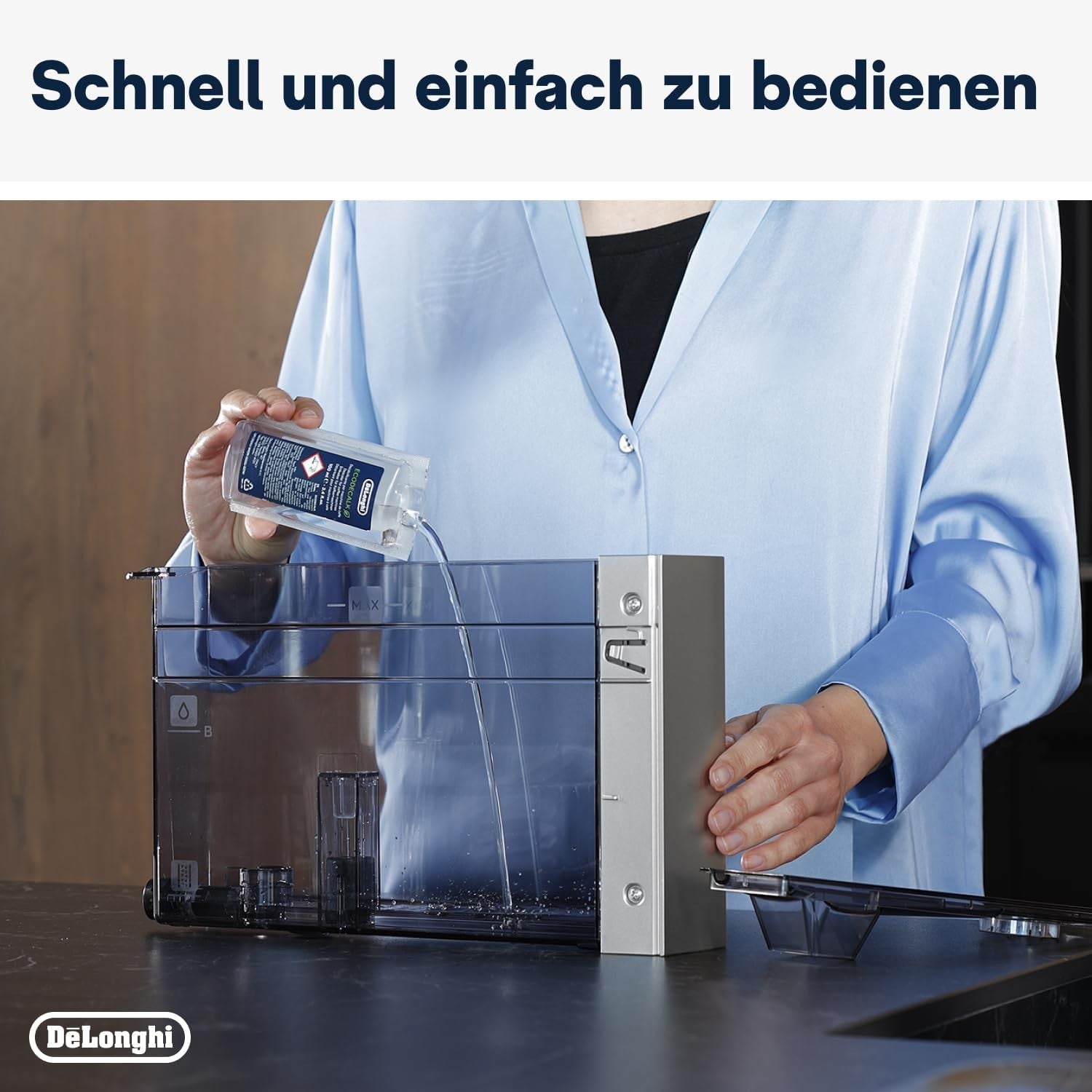 De'Longhi EcoDecalk Mini DLSC200 Entkalker 2x100ml Kaffee Maschine ☕