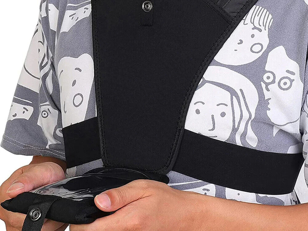 Reflektierende Sicherheits-Laufweste mit Handytasche & Verstellbarem Gurt – Für Jogging, Radfahren & Outdoor