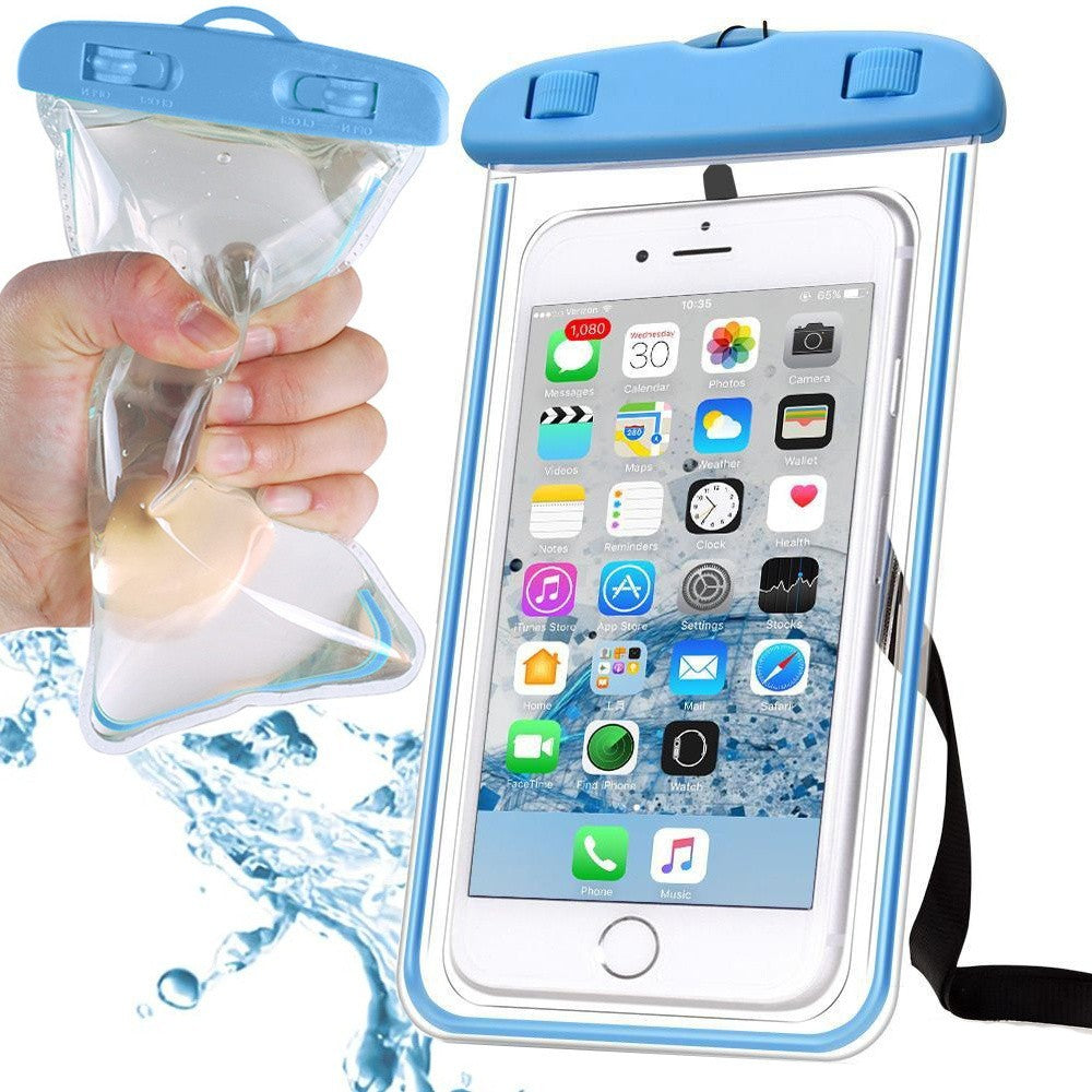 Wasserdichte Handytasche mit Lanyard & Armband für Pool Strand Kajak 6,5" 📱💧