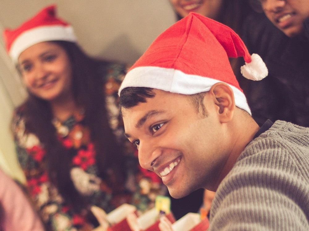 Weihnachtsmütze rot - unisex Größe - Nikolausmütze rot- für Weihnachten