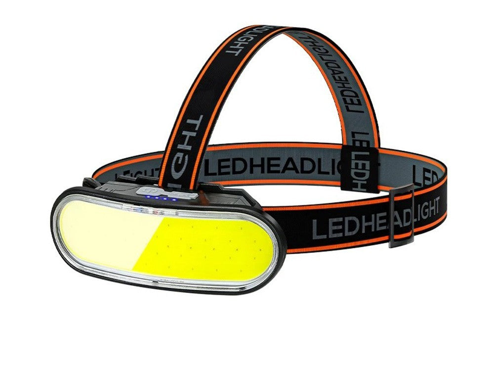 COB Stirnlampe Wiederaufladbar USB-C 5 Modi LED Kopflicht Wasserdicht 🔦