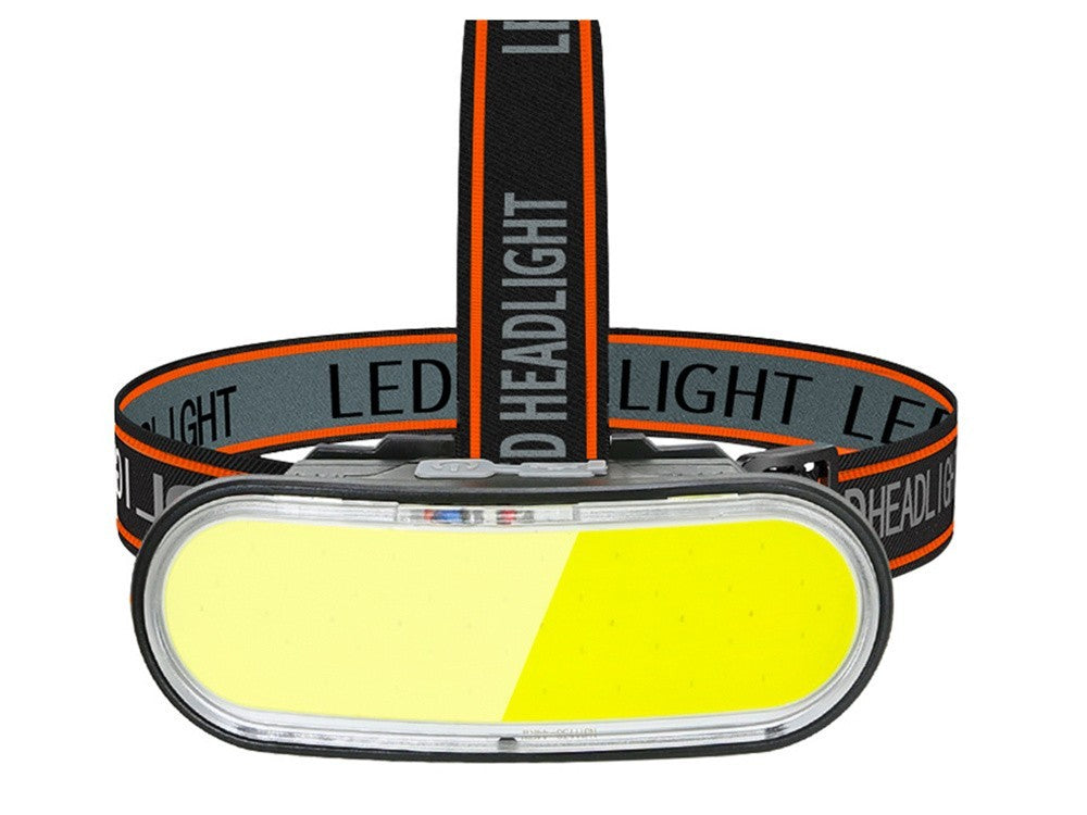 COB Stirnlampe Wiederaufladbar USB-C 5 Modi LED Kopflicht Wasserdicht 🔦