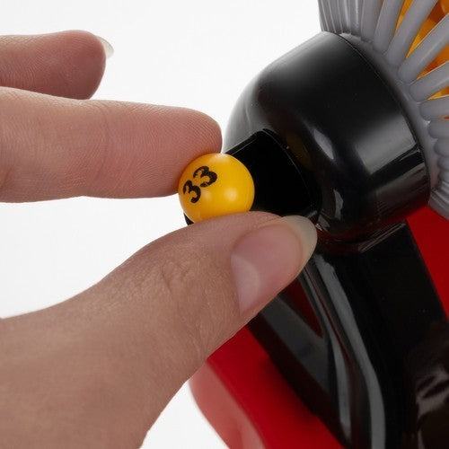 Bingo Spielset mit 90 Kugeln – Bingotrommel, Karten & Chips für Kinder & Familie, perfektes Gesellschaftsspiel