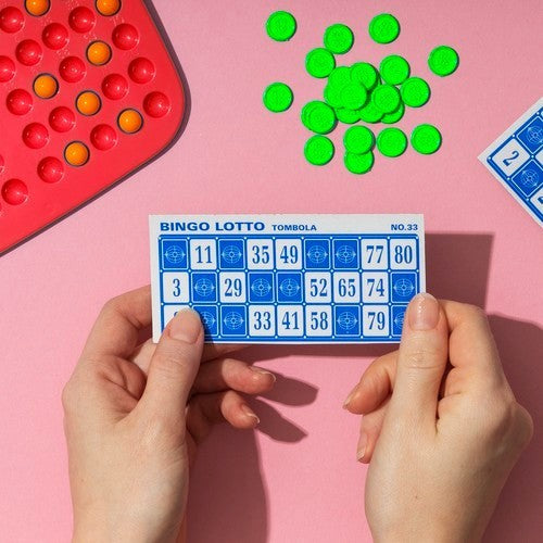 Bingo Spielset mit 90 Kugeln – Bingotrommel, Karten & Chips für Kinder & Familie, perfektes Gesellschaftsspiel