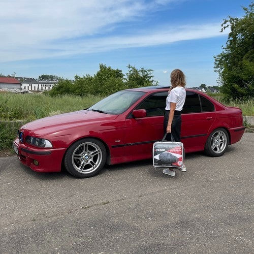 Autoabdeckung 572x180x120cm 🚗 Wasserdicht Staubdicht Sonnenschutz Abdeckplane