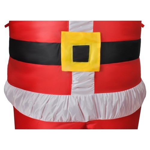 Aufblasbarer Weihnachtsmann 180 cm – LED Santa Deko mit Gebläse, IP44 wetterfest für Garten & Haus