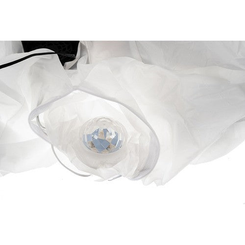 Aufblasbarer LED-Schneemann 155 cm – Weihnachtsdeko mit rotierendem Lichtprojektor, IP44 wasserdicht