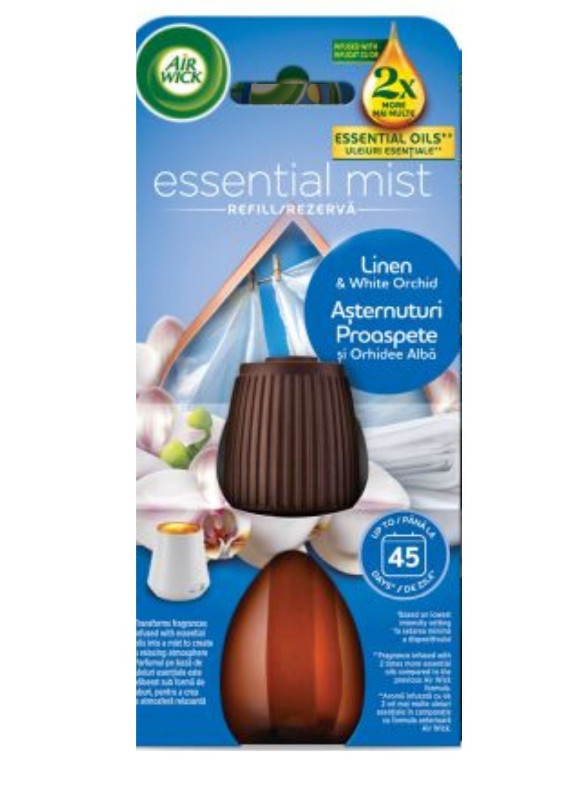 Air Wick Nachfüller 20ml – Linen & Weiße Orchidee Duft 🌸