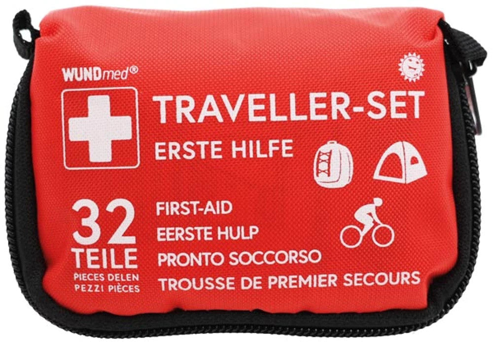 Erste Hilfe Reise-Set 32-tlg. Camping Fahrrad Wandern Pflaster Kinderpflaster