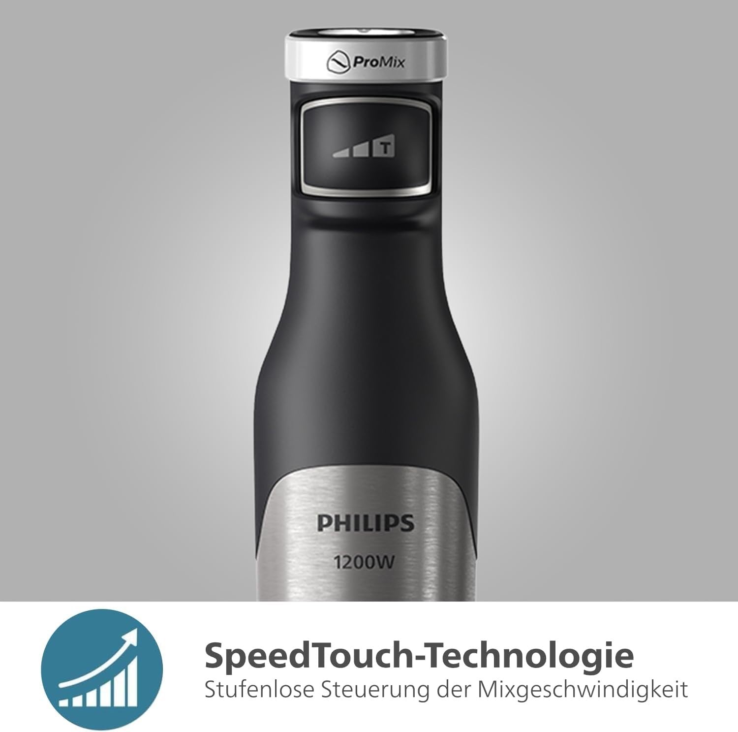 Philips 5000-Serie Stabmixer inkl. Schneebesen, Spiralizer, XL-Zerkleinerer