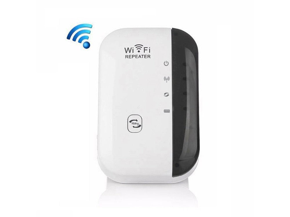 Wi-Fi Verstärker 300Mbps Repeater | Leistungsstarker Signal Booster 2.4GHz WPS