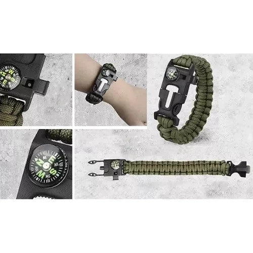 Survival Set 32in1 wasserdicht Notfall Outdoor Camping Bushcraft Set 🏕️