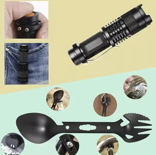 Survival Set 32in1 wasserdicht Notfall Outdoor Camping Bushcraft Set 🏕️