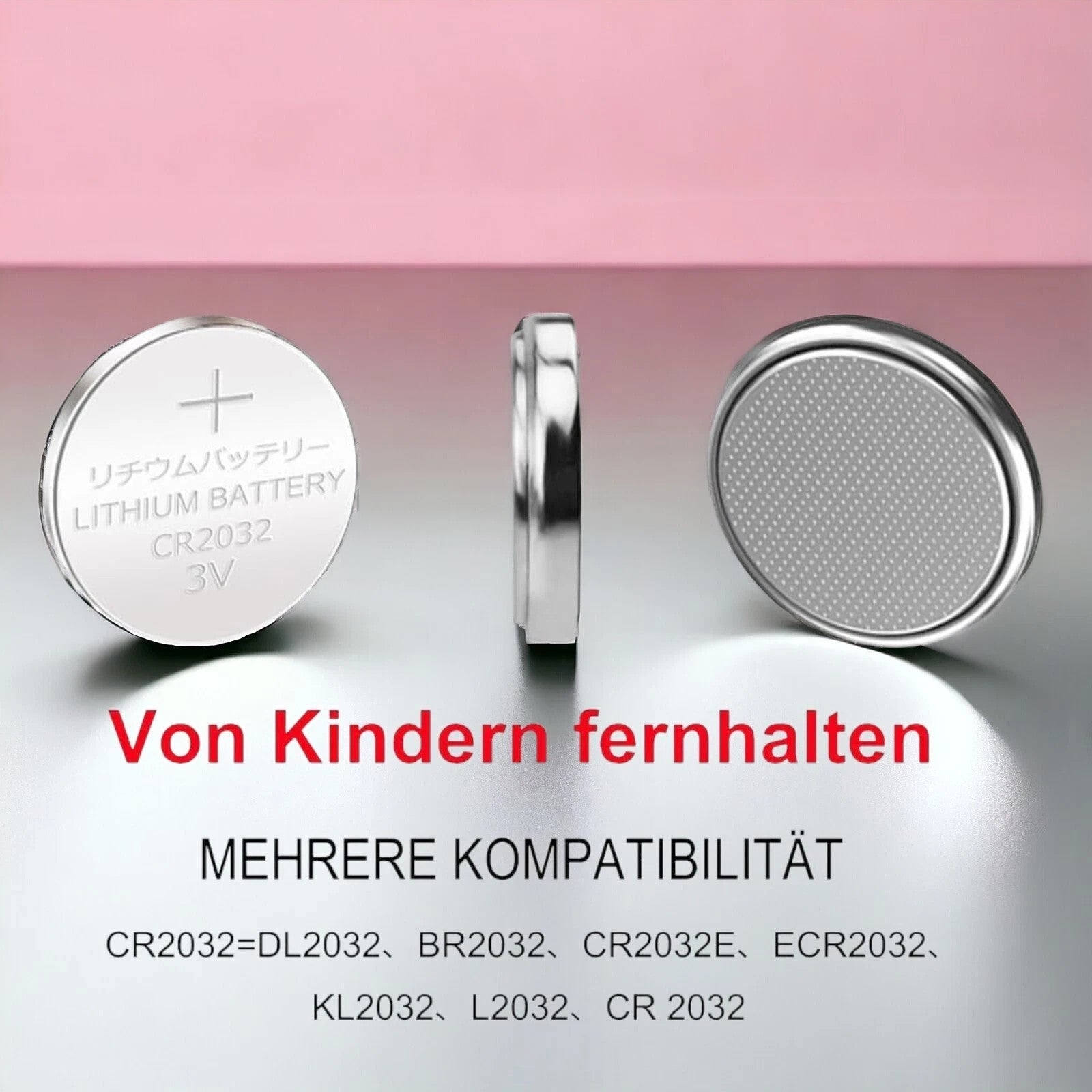 CR2032 CR 2032 Lithium Knopfzellen Batterie 3V Industrial 1 bis 20 Stück