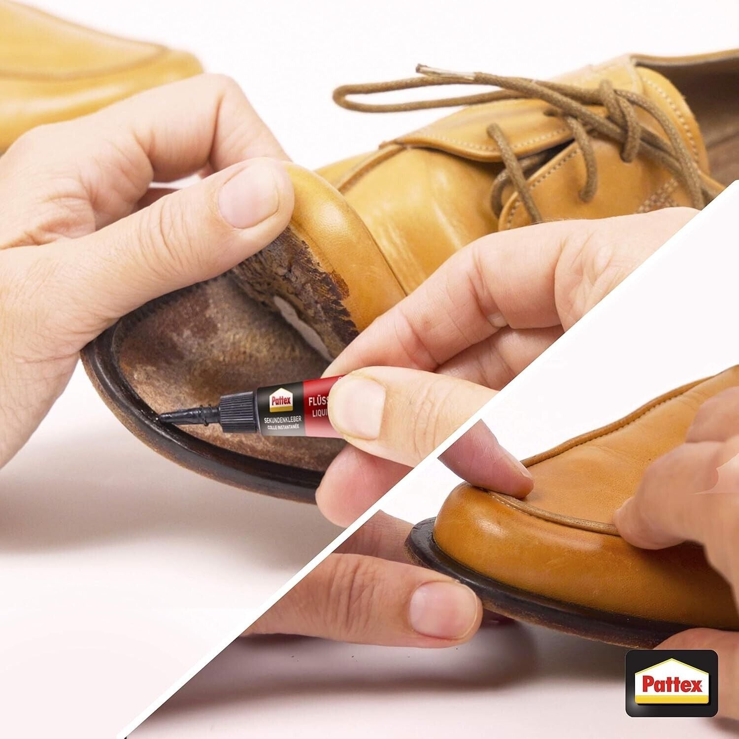 Pattex Sekundenkleber flüssig 3 x 1g - Spülmaschinenfest & extra stark