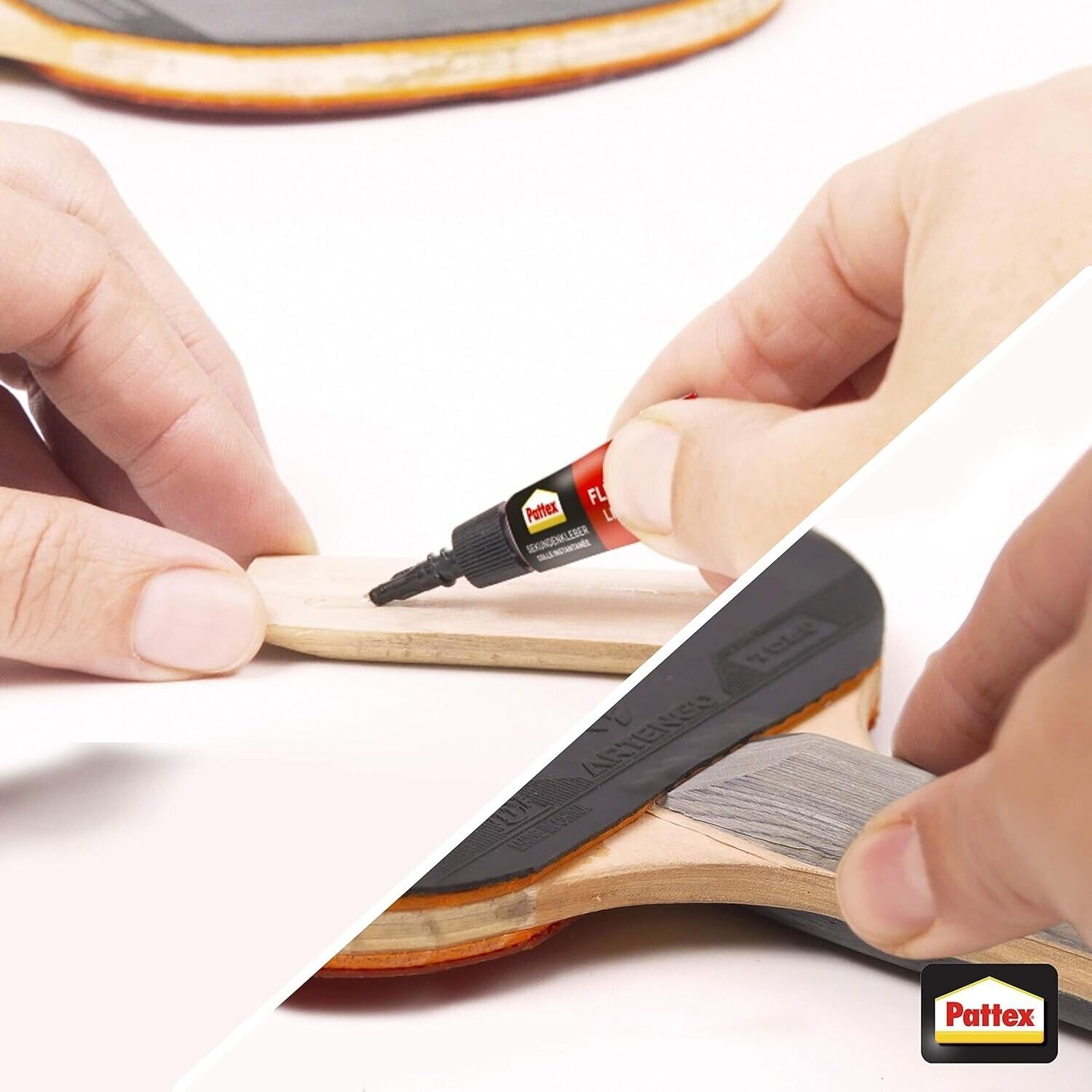 Pattex Sekundenkleber flüssig 3 x 1g - Spülmaschinenfest & extra stark