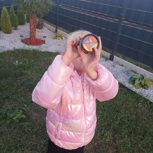 Kaleidoskop für Kinder – Retro Lernspielzeug zur visuellen Förderung, 20 cm NEU