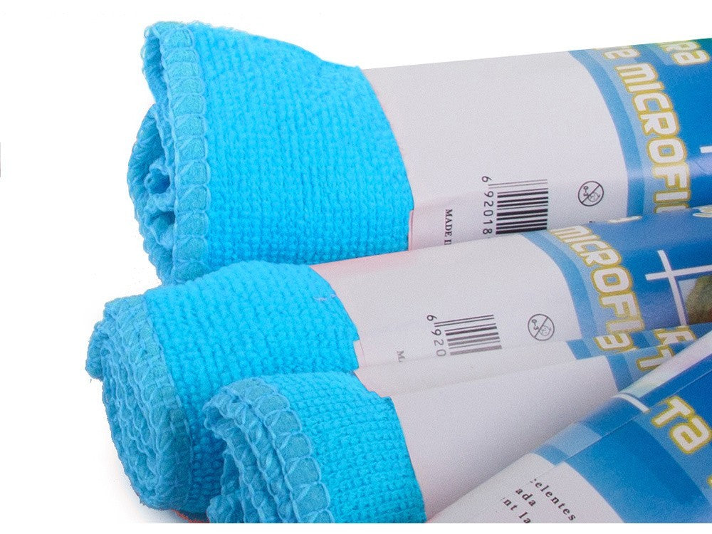 Mikrofasertücher Reinigungstücher 12er Set saugstark streifenfrei 🧽