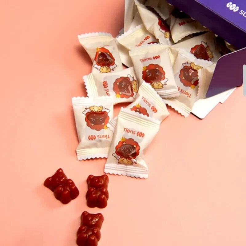 TIENS Lutein Gummibonbons mit Astaxanthin, Zeaxanthin & Vitamin C – Unterstützung für die Augengesundheit