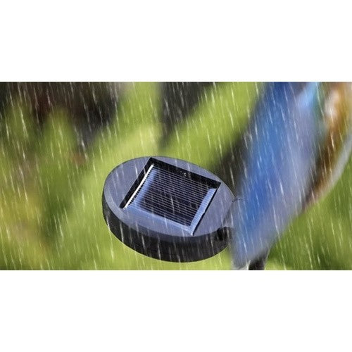 Solar Gartenleuchte Pfau 40 LED Solar Lampe IP44 mit Dämmerungssensor