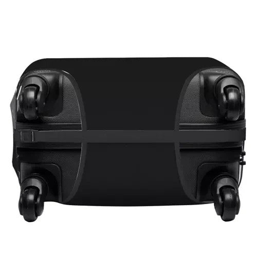 Kofferschutzhülle Größe M Schwarz Kofferbezug Elastisch Gepäck Schutz