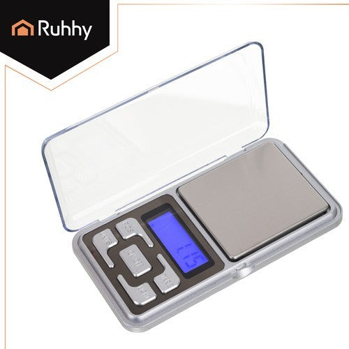 Digitale Präzisionswaage Feinwaage 0.01-200g Taschenwaage Fein Gramm Gold Waage