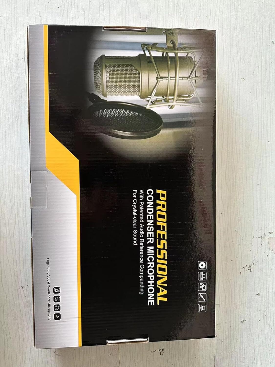 DJ Controller Set Soundkarte mit Mikrofon für PC Karaoke Podcast Streaming