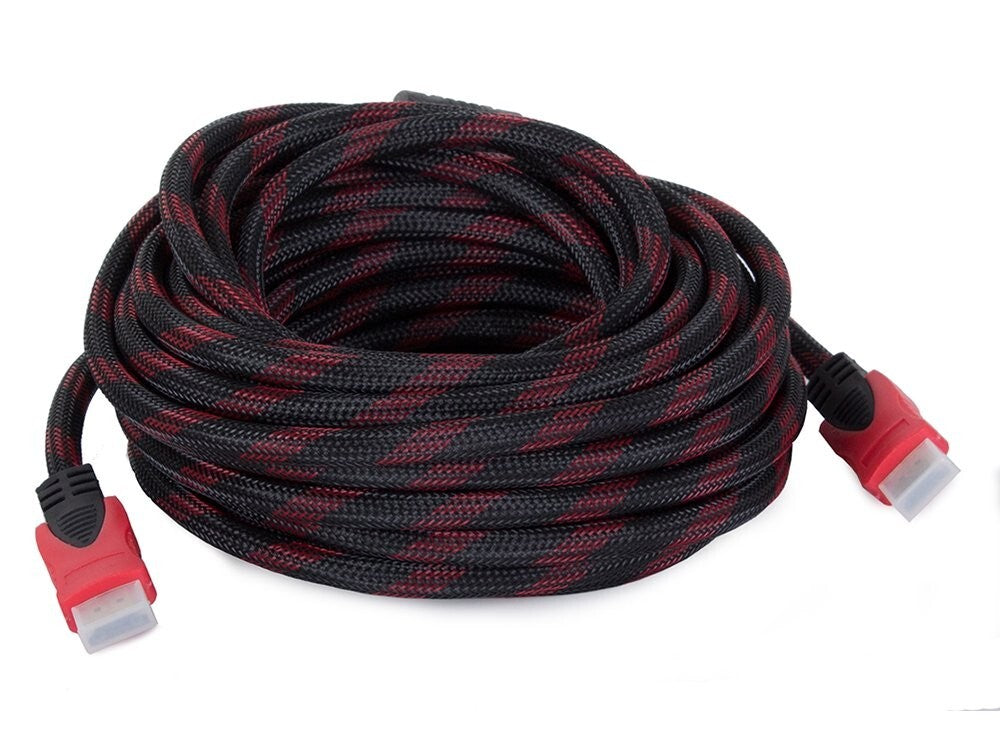 High Speed HDMI Kabel 10 Meter – 4K UHD Full HD 3D, Kupfer, 48 Bit, HDMI 1.4