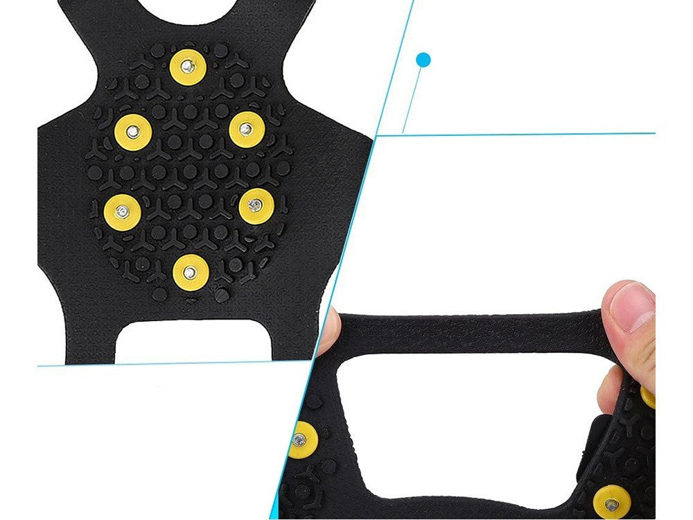 Wander Steigeisen Schuhspikes Anti-Rutsch Pads – Sicherer Halt Größe 37–41