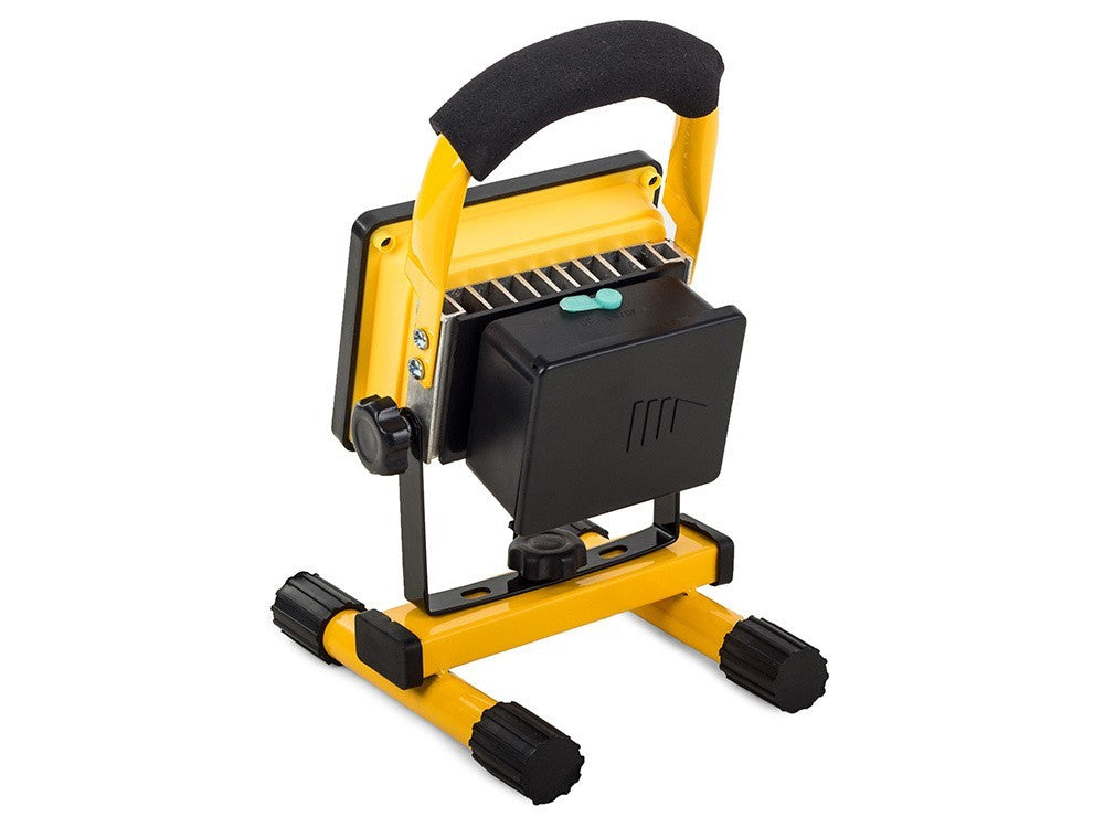 LED Baustrahler 30W mit Akku – 2x COB Arbeitsleuchte IP65 kaltweiß