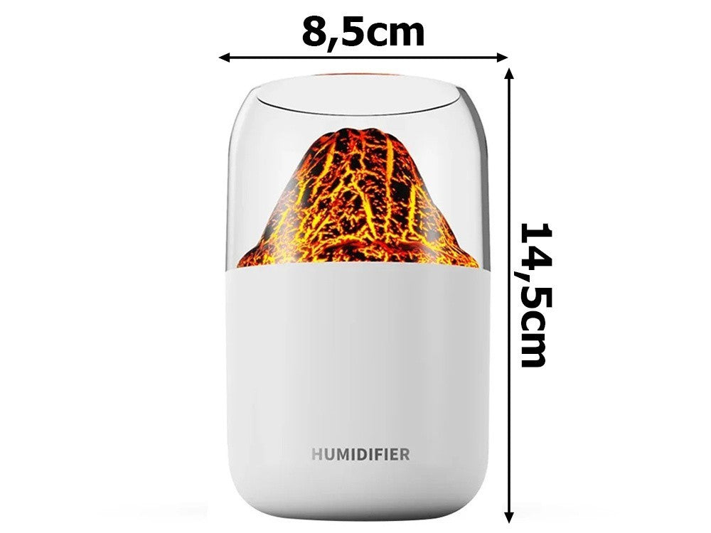 Luftbefeuchter Aroma Diffusor Ultraschall LED Beleuchtung 300ml USB