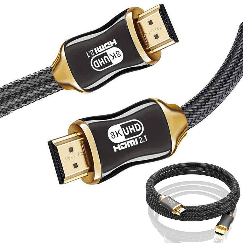 HDMI 2.1 Kabel Ultra High Speed 8K 60Hz 4K 120Hz Gold 3m