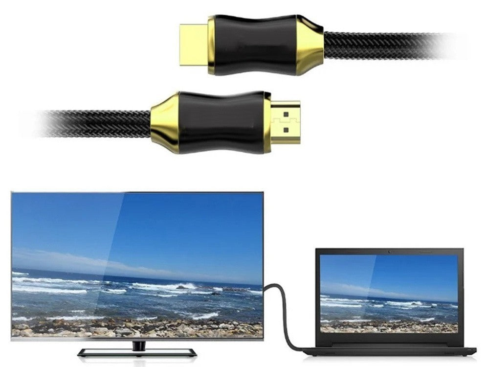 HDMI 2.1 Kabel Ultra High Speed 8K 60Hz 4K 120Hz Gold 3m